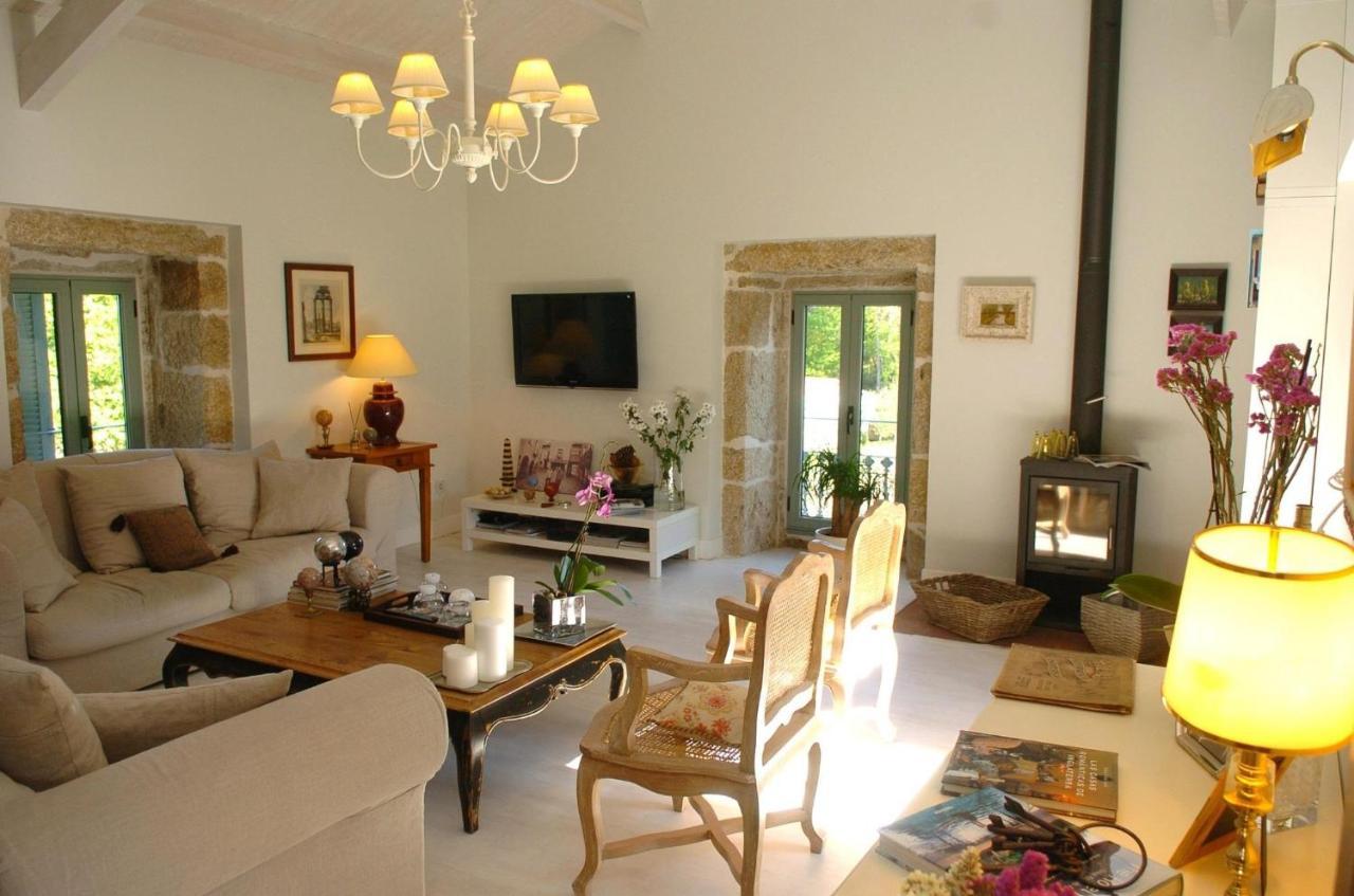 Quinta De San Amaro Rias Baixas Hotel Meano Bagian luar foto