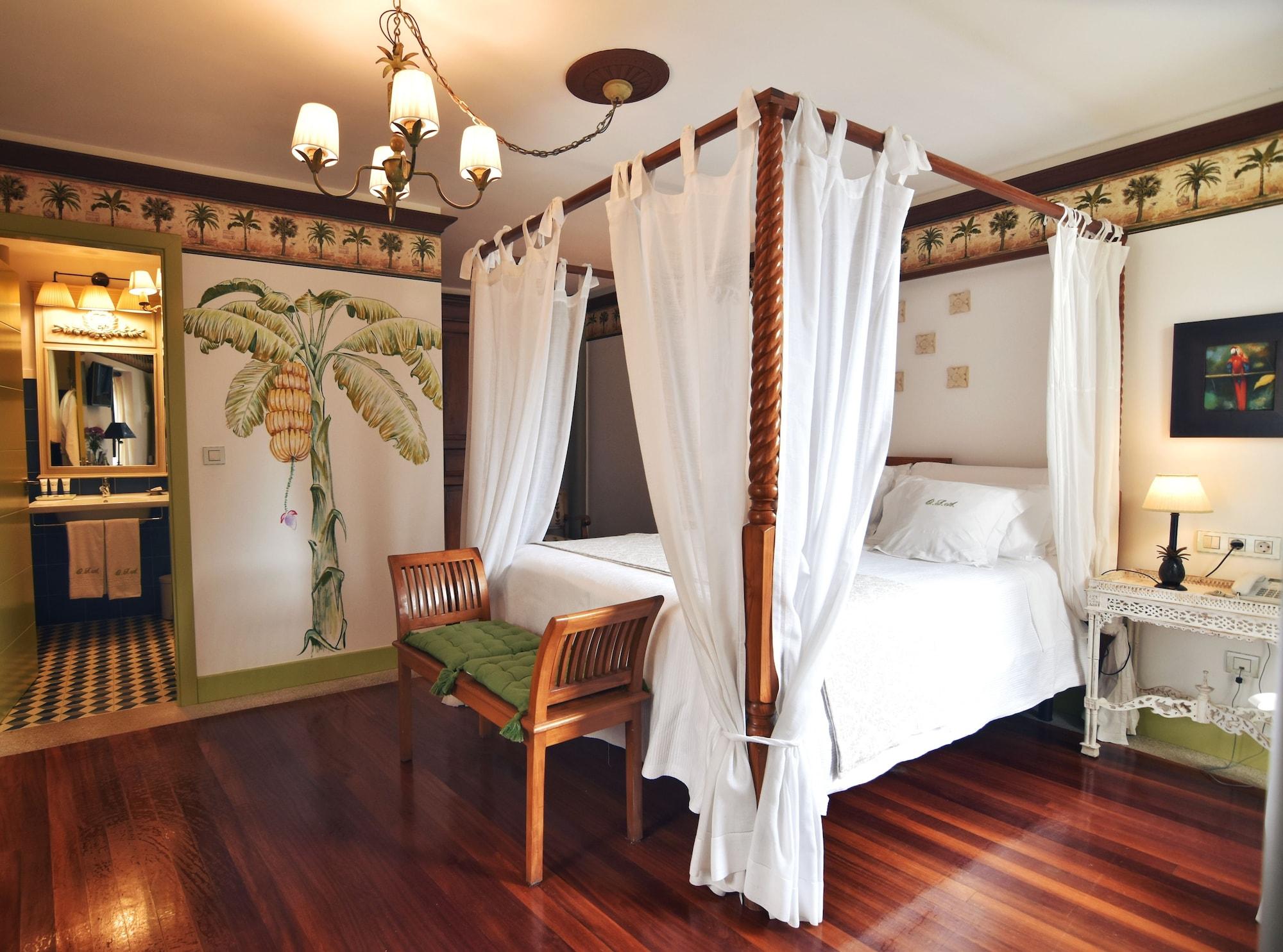 Quinta De San Amaro Rias Baixas Hotel Meano Bagian luar foto