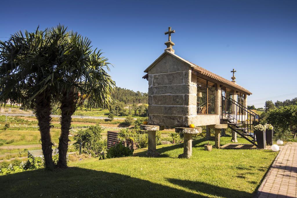 Quinta De San Amaro Rias Baixas Hotel Meano Bagian luar foto