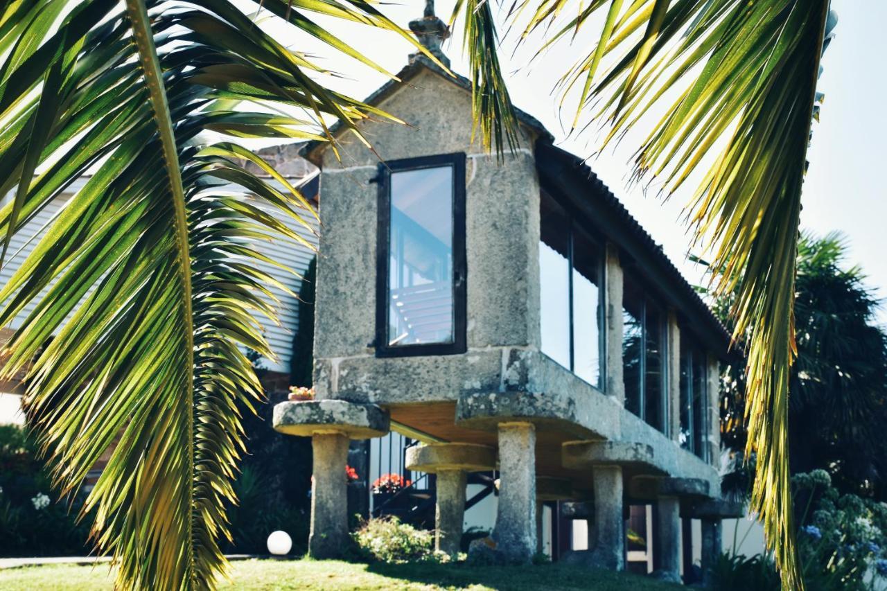 Quinta De San Amaro Rias Baixas Hotel Meano Bagian luar foto