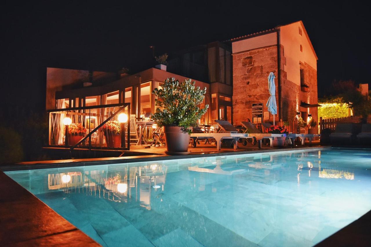 Quinta De San Amaro Rias Baixas Hotel Meano Bagian luar foto